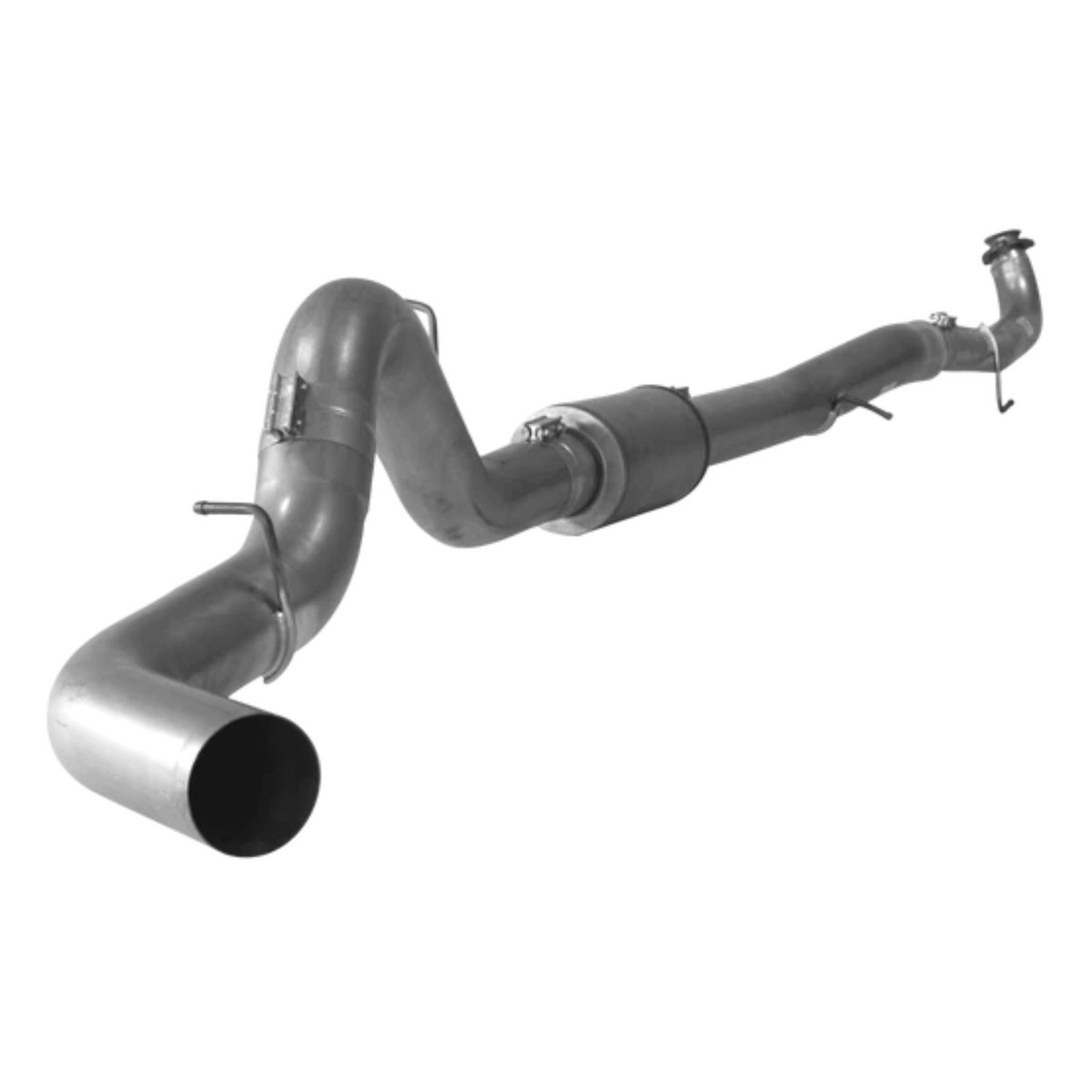 2015.5-2016 Duramax LML 5" Downpipe Back Exhaust w/ Muffler (531007) - Mel's Manufacturing