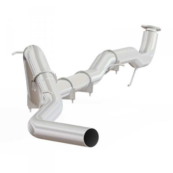 2015.5-2016 Duramax LML P1 4" Downpipe Back Exhaust - No Muffler (C6045SLM)