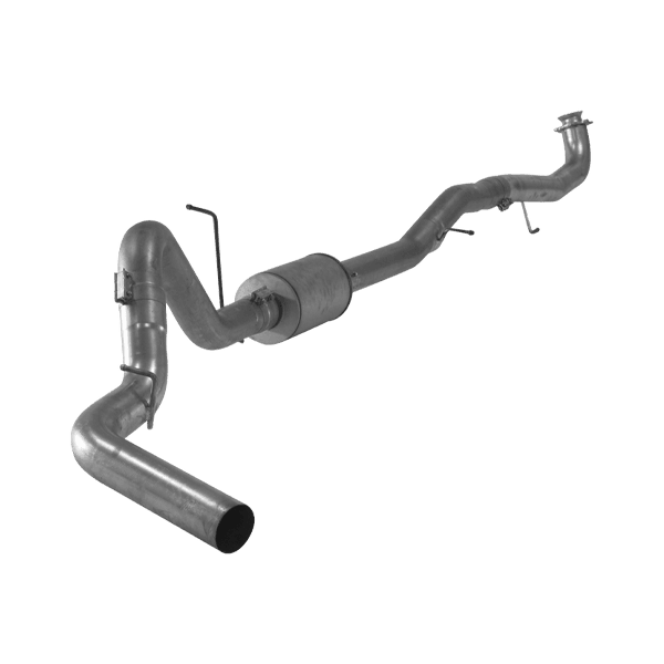 2017-2019 Duramax L5P 5" Downpipe Back Exhaust w/ Muffler (531009) - Mel's Manufacturing