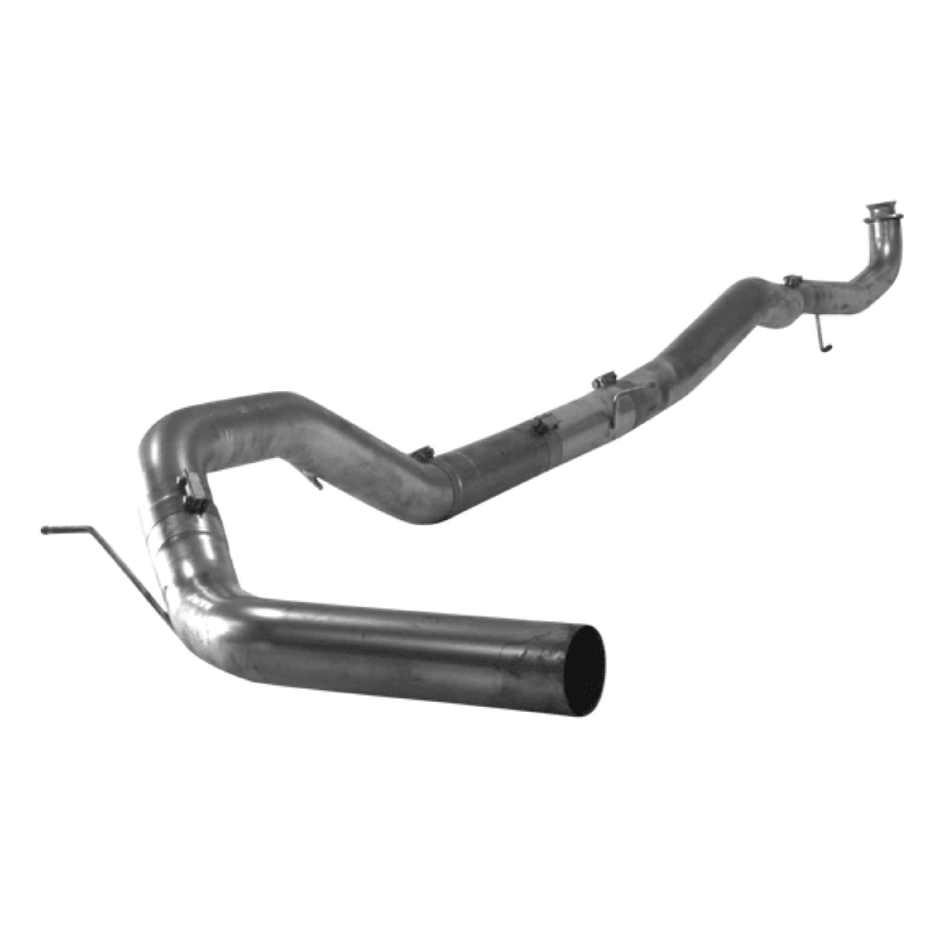 2017-2019 Duramax L5P Cab & Chassis Downpipe Back Exhaust No Muffler (431025) - Mel's Manufacturing