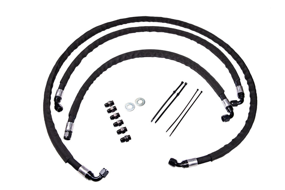 2017-2019 Duramax L5P Heavy Duty Replacement Transmission Cooler Lines (FPE-TL-L5P-1719) - Fleece Performance