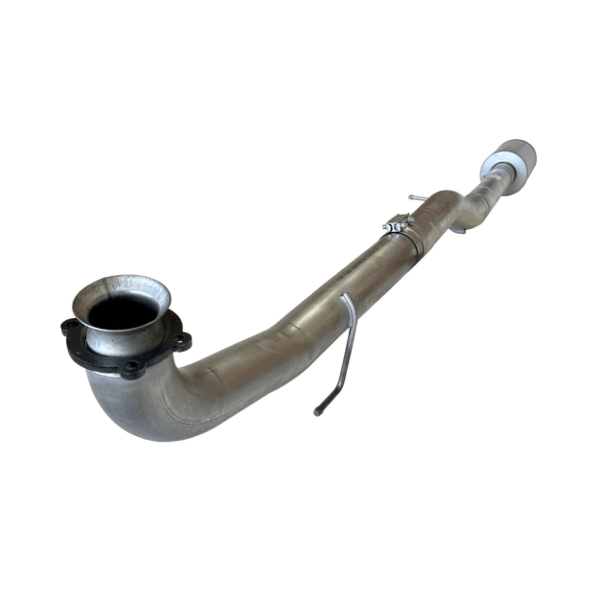 2017-2023 Duramax L5P 4" Cat & DPF Race Pipe w/ Muffler (431031) - Mel's Manufacturing