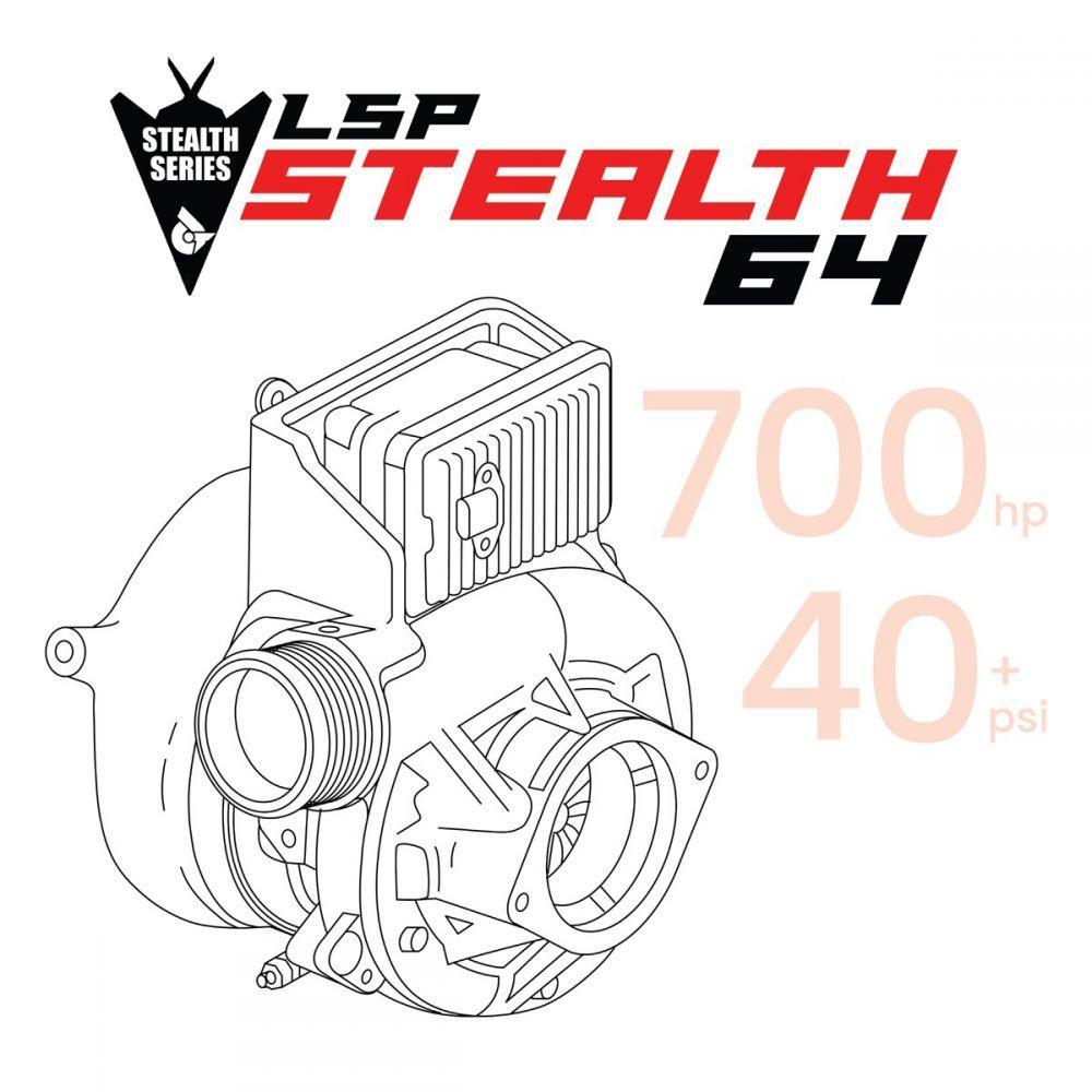 2017-2023 Duramax L5P Calibrated Power Stealth Mach 1 (64) Turbocharger (DM1JK1070203000) - Calibrated Power