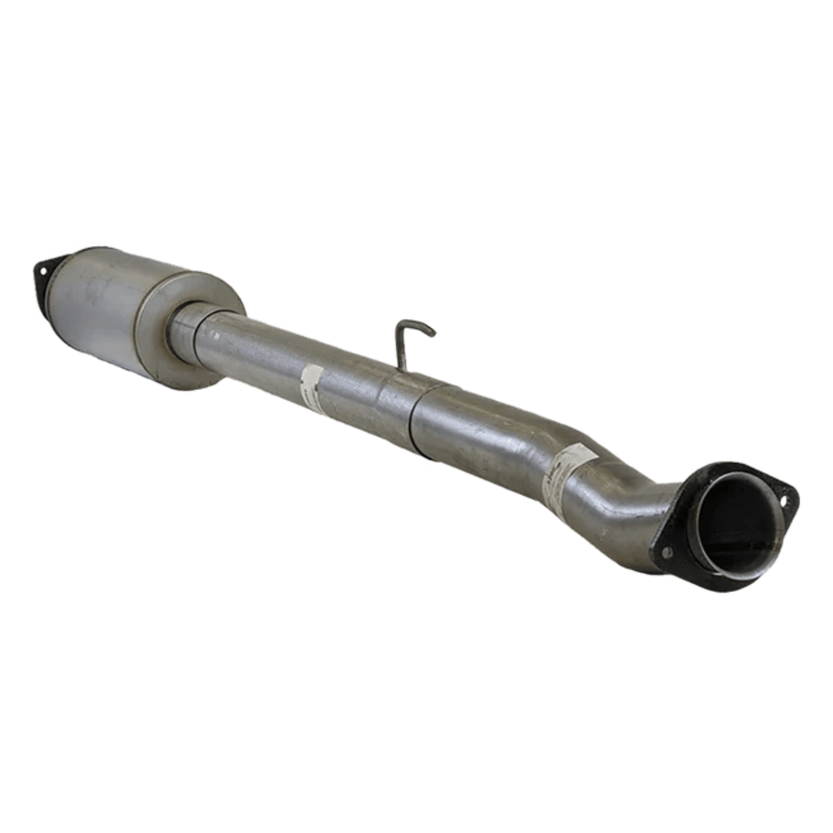 2019 Powerstroke 6.7L 4" Cat & DPF Race Pipe w/ Muffler (421036) - Mel's Manufacturing