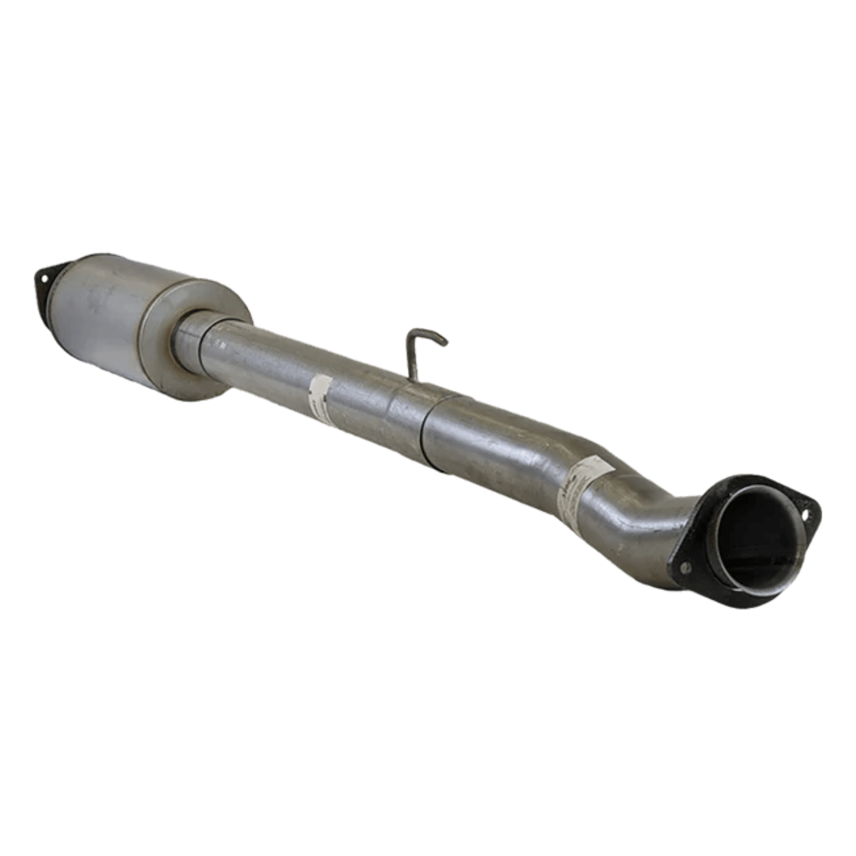 2019 Powerstroke 6.7L 4" Cat & DPF Race Pipe w/ Muffler (421036) - Mel's Manufacturing