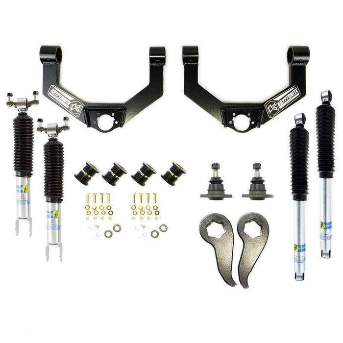 2020-2023 Duramax L5P Kryptonite Stage 3 Levelling Kit w/ Bilstein Shocks (KR20STAGE3BIL) - Kryptonite