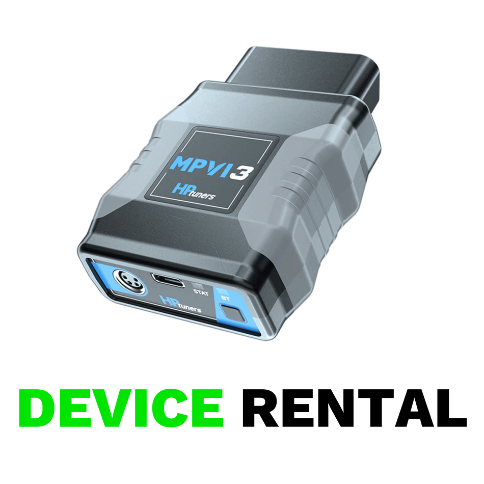 Rental HP Tuners MPVI3 Device - CANADA ONLY