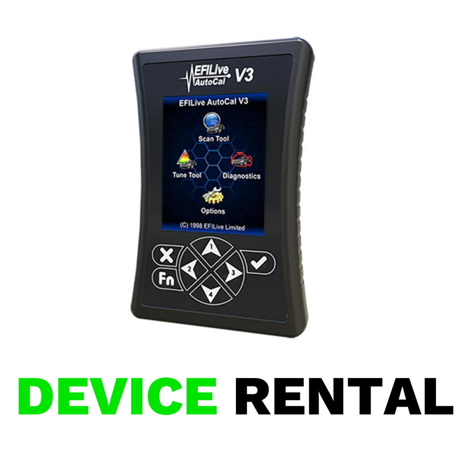 Rental EFILive AutoCal V3 - CANADA ONLY