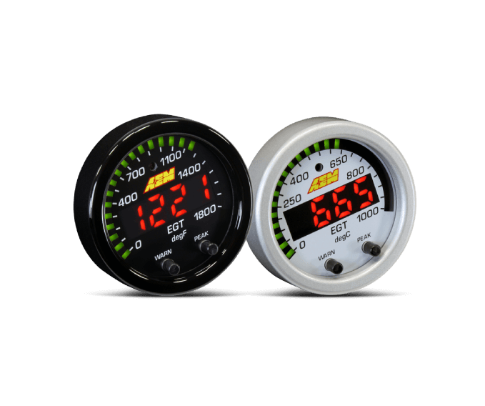 AEM X-Series EGT Gauge (30-0305) - AEM Electronics