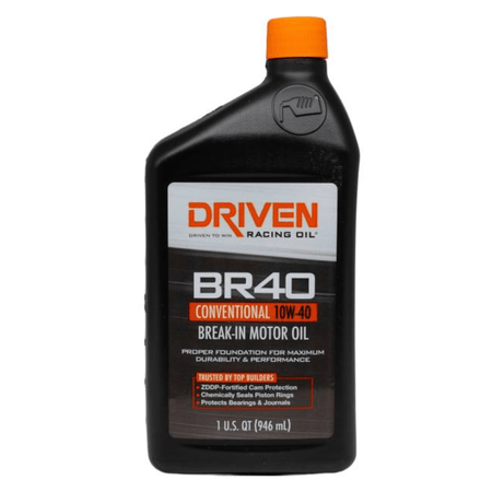 Driven Racing Oil BR40 Conventional 10W-40 Break-In Oil (03706) - Driven Racing Oil