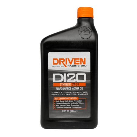 Driven Racing Oil DI20 0W-20 Synthetic Direct Injection Performance Motor Oil (18206) - Driven Racing Oil