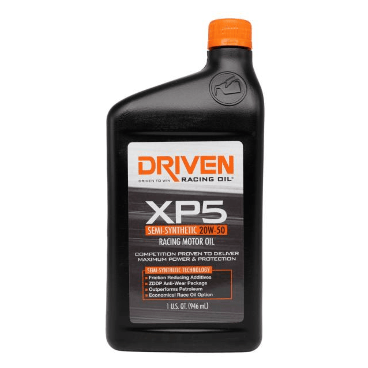 Driven Racing Oil XP5 20W-50 Semi-Synthetic Racing Oil (00906) - Driven Racing Oil