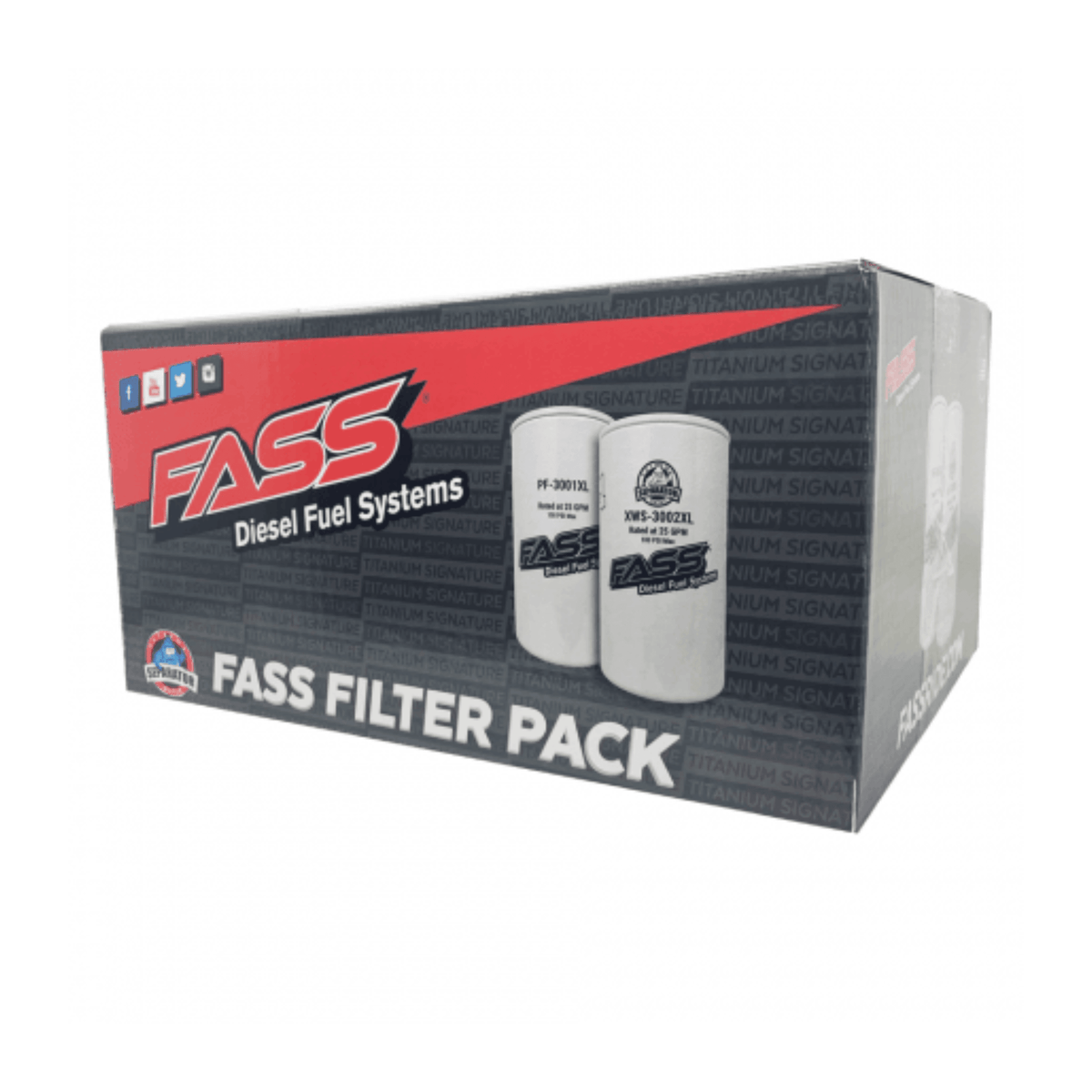 FASS Fuel Systems Filter Pack XL (FP3000XL) - FASS Fuel Systems