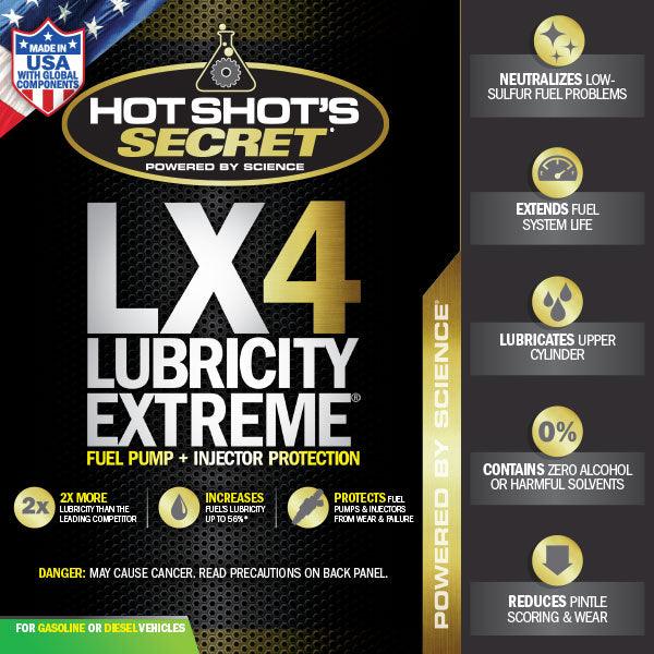 Hot Shot's Secret LX4 Lubricity Extreme - Hot Shot's Secret