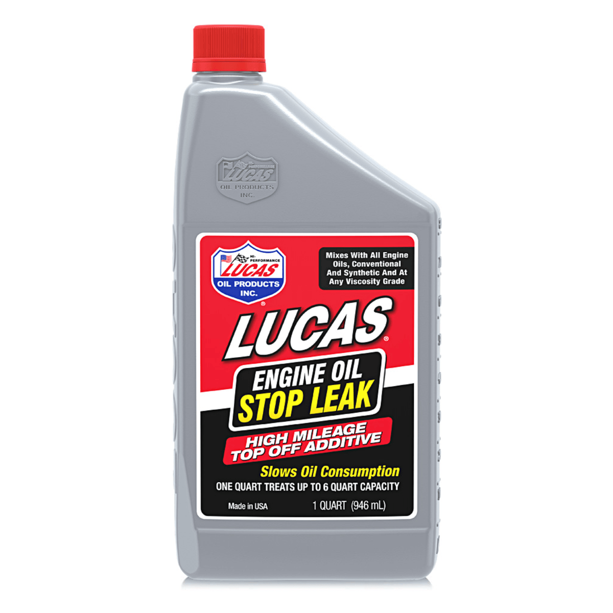 Lucas Oil Engine Oil Stop Leak Top Off Additive (11100) - Lucas Oil