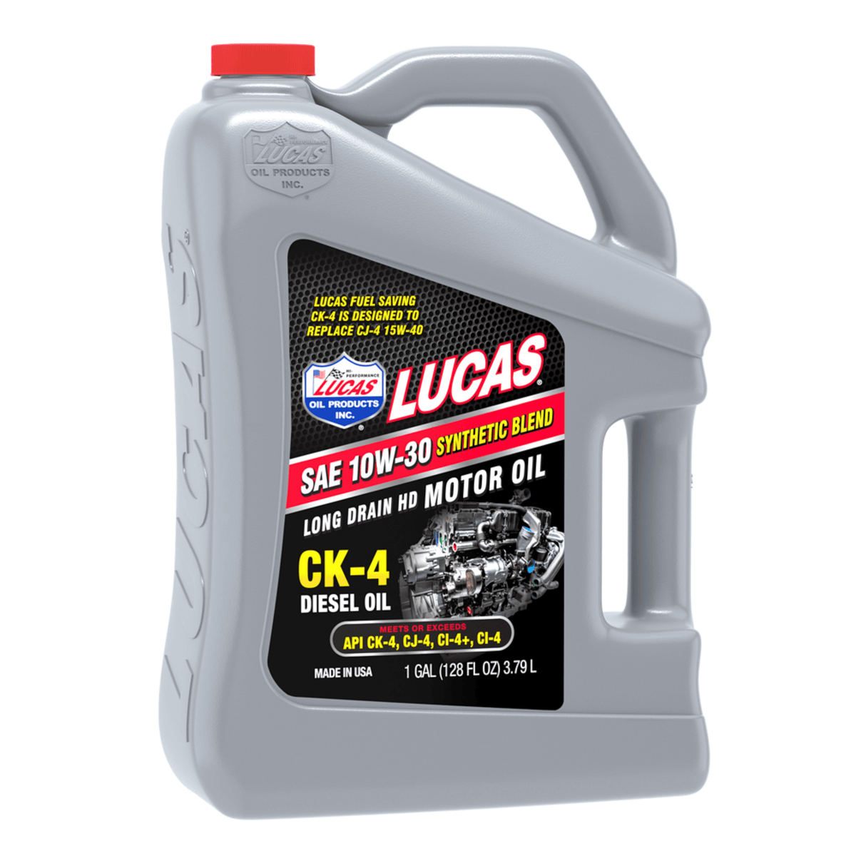 Lucas Oil Synthetic Blend CK-4 SAE 10W-30 Diesel Oil (20282) - Lucas Oil