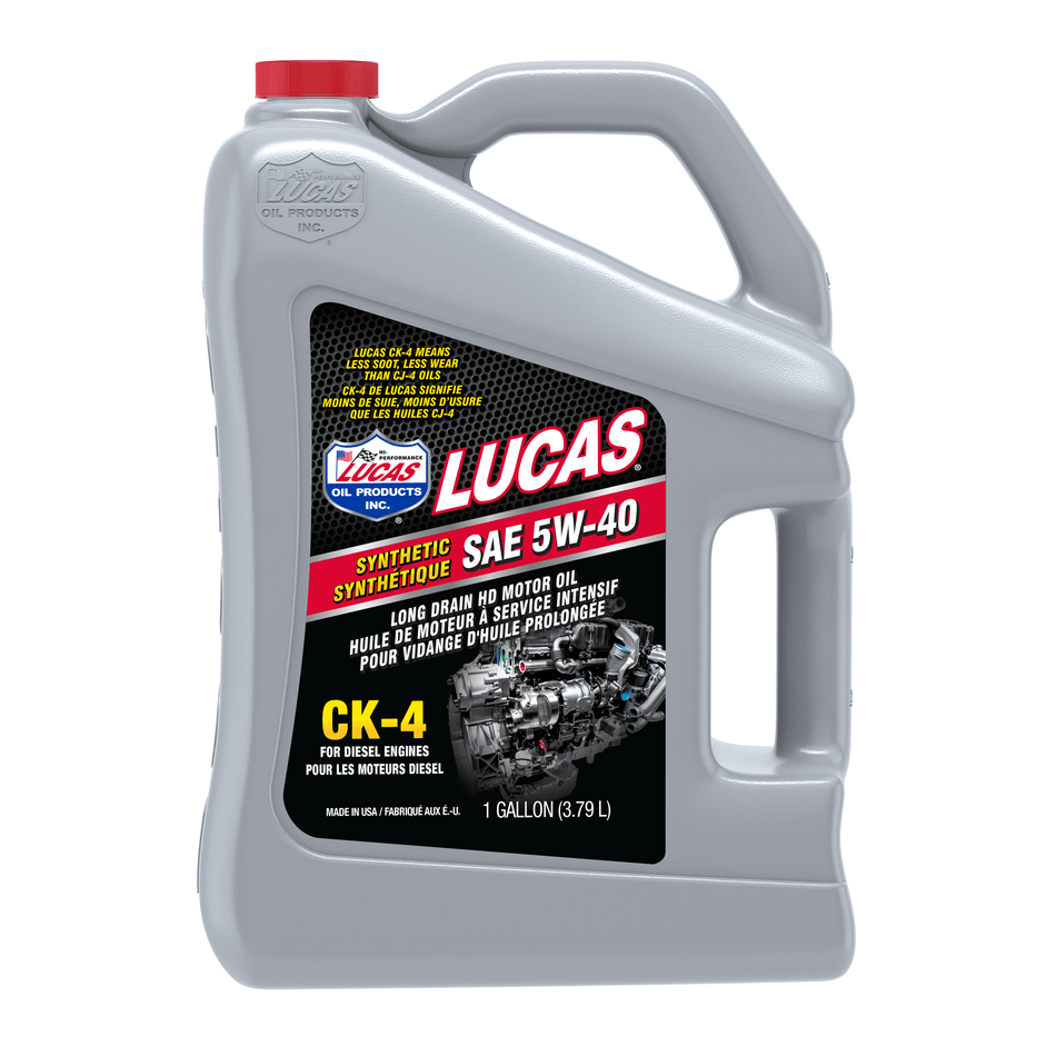 Lucas Oil Synthetic CK-4 SAE 5W-40 Motor Oil (21178) - Lucas Oil