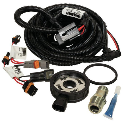 Universal 12V 320W Flow-MaX Fuel Heater Kit FASS (1050348) - BD Diesel