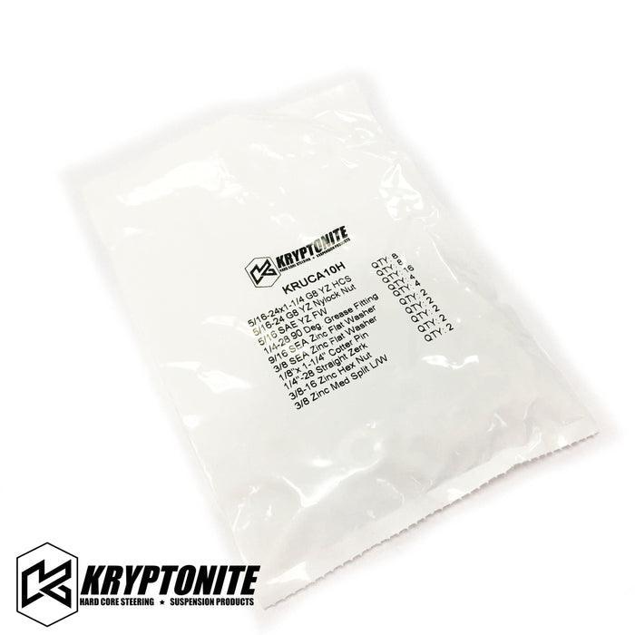 Universal Upper Control Arm Hardware Kit (KRUCA10H) - Kryptonite